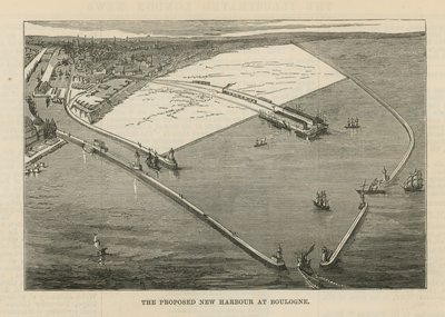 Proponowany nowy port w Boulogne autorstwa English School