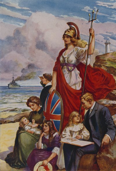 Dumne przedmurza Britannii autorstwa English School