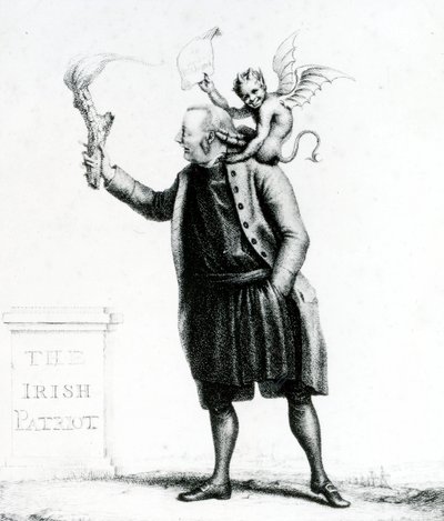 Prawy Rev. Volunteer B of D, opublikowany przez Richarda Mortona Paye, 1784 (punkt) autorstwa English School