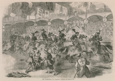 Turniej w Cremorne Gardens autorstwa English School