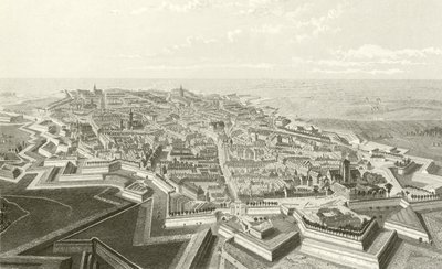Miasto i twierdza Lille autorstwa English School