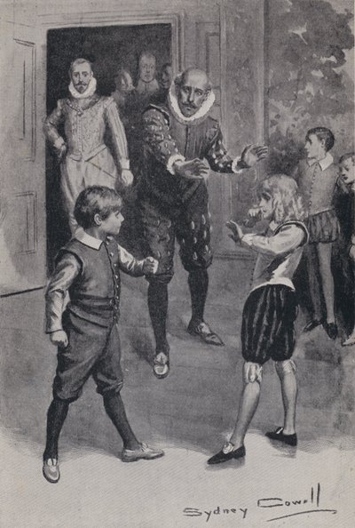 Dwóch chłopców autorstwa English School