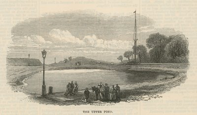 Górny staw, Hampstead Heath autorstwa English School