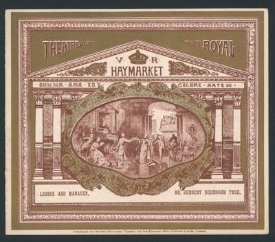 Theatre Royal, Haymarket, Londyn autorstwa English School