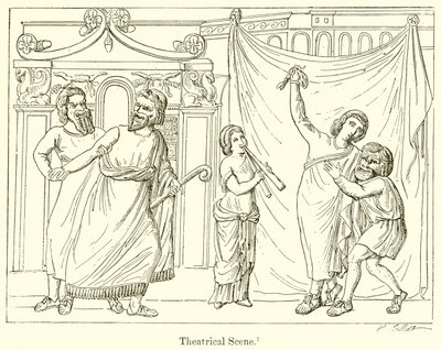 Scena teatralna autorstwa English School