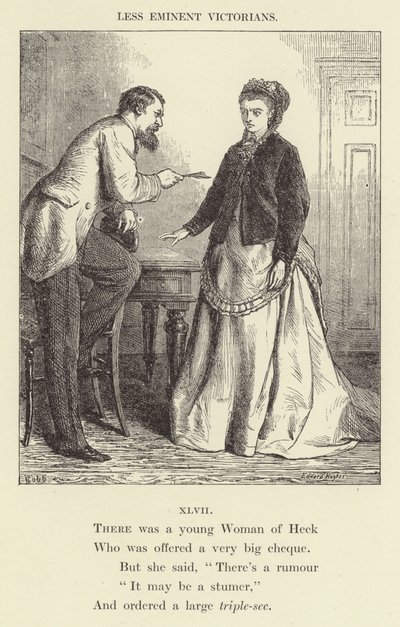 Była sobie młoda kobieta Heck (grawerunek) autorstwa English School