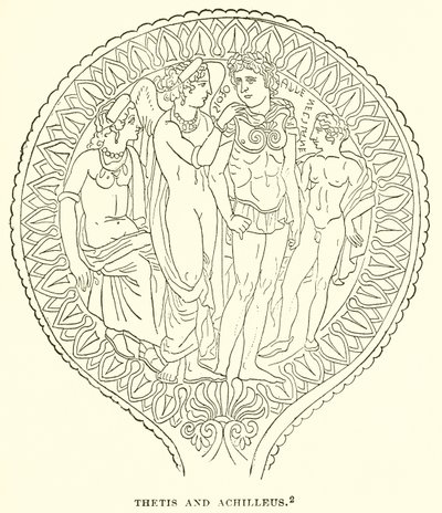 Tetyda i Achilles autorstwa English School