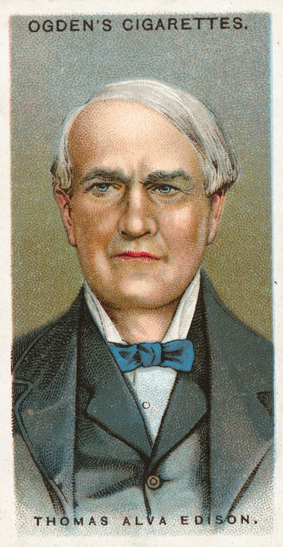 Thomas Alva Edison autorstwa English School