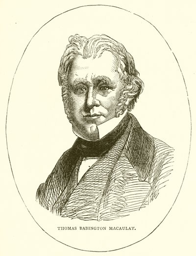 Thomas Babington Macaulay autorstwa English School