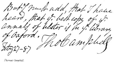 Thomas Campbell autorstwa English School