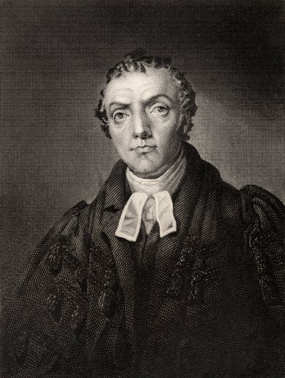 Thomas Chalmers, z The National Portrait Gallery, tom II, wydany ok. 1820 r. autorstwa English School