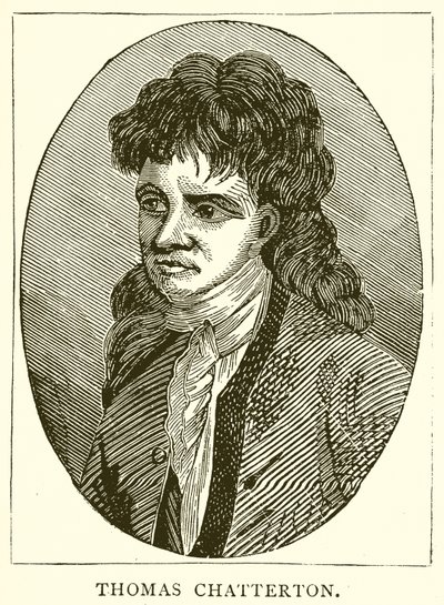 Thomas Chatterton autorstwa English School