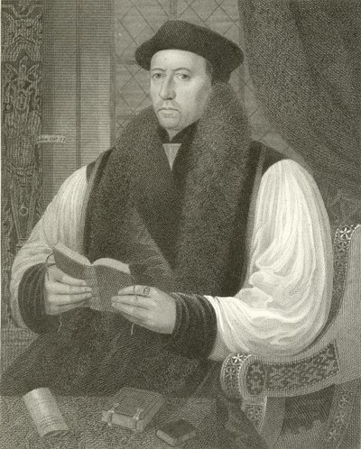 Thomas Cranmer, arcybiskup Canterbury autorstwa English School
