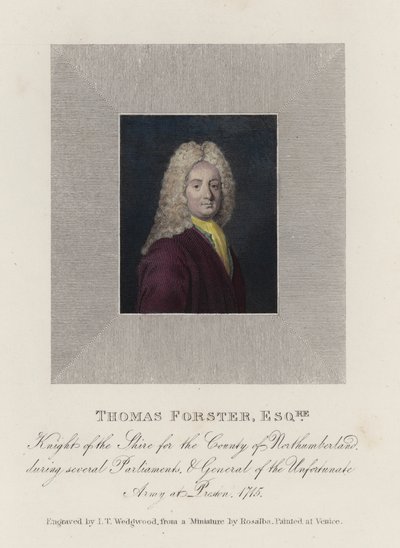 Thomas Forster (kolorowy grawer) autorstwa English School