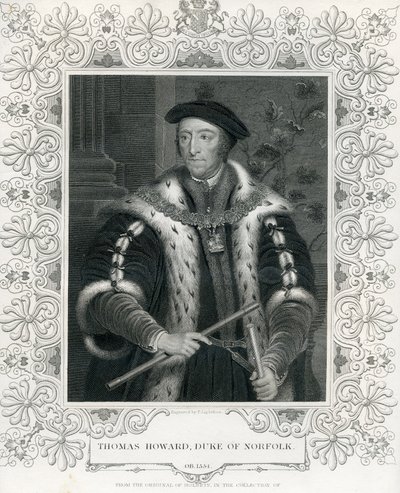 Thomas Howard (1473-1554) 3. książę Norfolk autorstwa English School