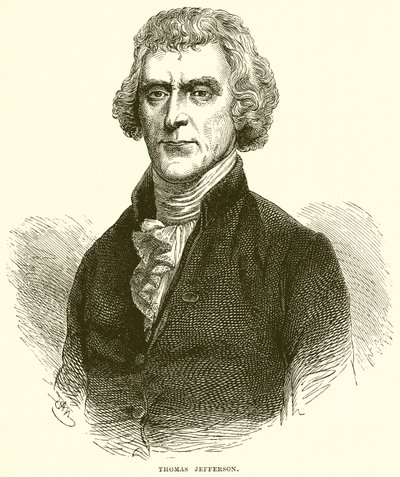 Thomas Jefferson autorstwa English School