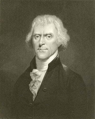 Thomas Jefferson autorstwa English School