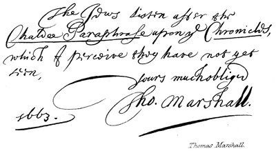 Thomas Marshall autorstwa English School