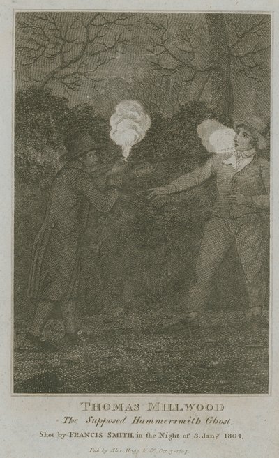 Thomas Millwood, rzekomy Duch Młota Kowalskiego autorstwa English School