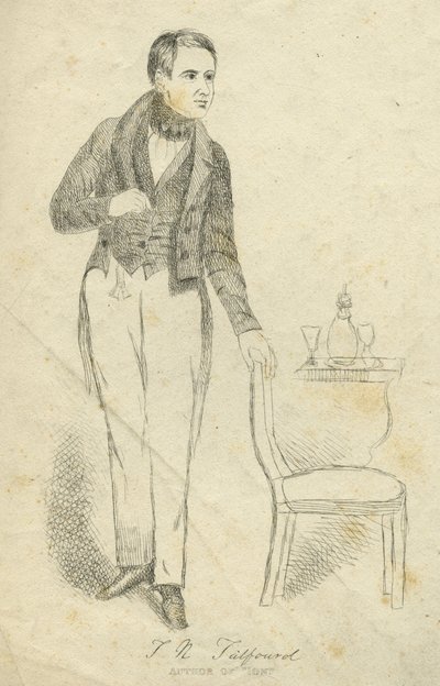 Thomas Noon Talfourd (akwaforta) autorstwa English School