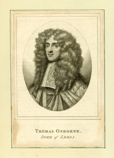 Thomas Osborne, książę Leeds autorstwa English School
