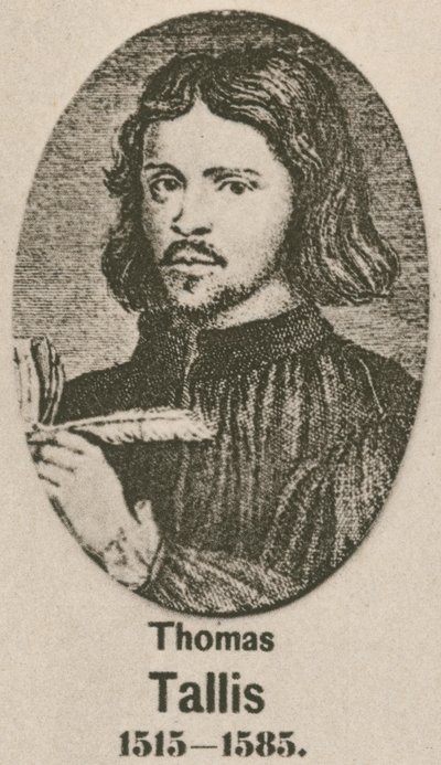Thomas Tallis (grafika) autorstwa English School
