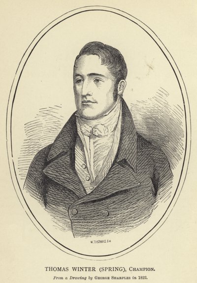 Thomas Winter, Spring, Champion, z rysunku George