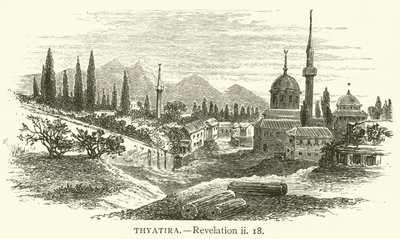 Tiatyra, Objawienie, ii autorstwa English School