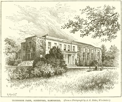 Tichborne Park, Alresford, Hampshire autorstwa English School