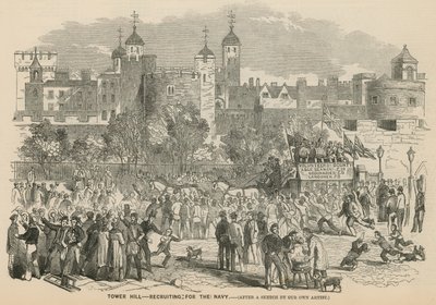 Tower Hill, Londyn: rekrutacja do marynarki wojennej autorstwa English School