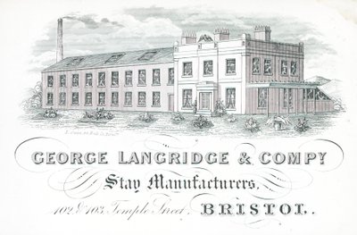 Karta handlowa, George Langridge & Company autorstwa English School