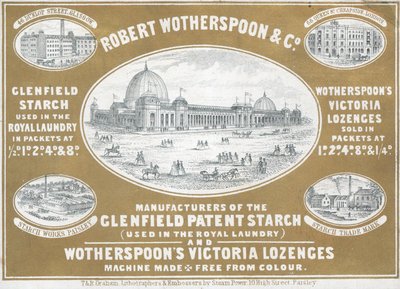 Karta handlowa, Robert Wotherspoon & Co autorstwa English School