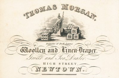 Karta handlowa, Thomas Morgan autorstwa English School