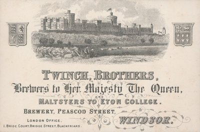 Karta handlowa, Bracia Twinch autorstwa English School