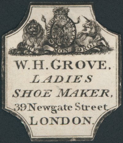 Karta handlowa, W H Grove autorstwa English School