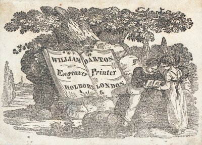 Karta handlowa, William Darton autorstwa English School