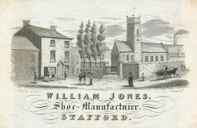Karta handlowa, William Jones autorstwa English School