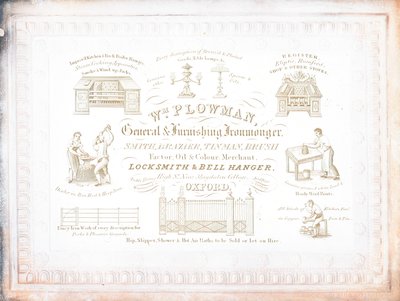 Karta handlowa, William Ploughman autorstwa English School
