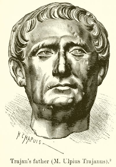 Ojciec Trajanów (M. Ulpius Trajanus) autorstwa English School