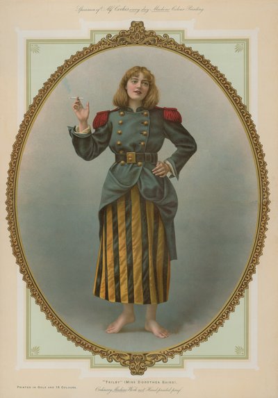 Trilby, panna Dorothea Baird autorstwa English School