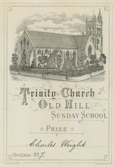 Nagroda Szkoły Niedzielnej Trinity Church Old Hill autorstwa English School
