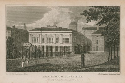 Dom Trójcy na wzgórzu Tower Hill autorstwa English School