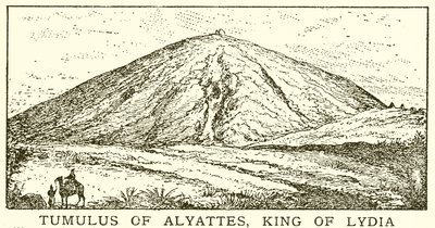 Tumulus Alyattesa, króla Lidii autorstwa English School