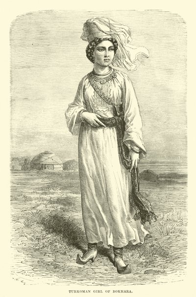 Turkomanka z Bochary autorstwa English School