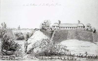 Dwie baterie w Southampton House autorstwa English School