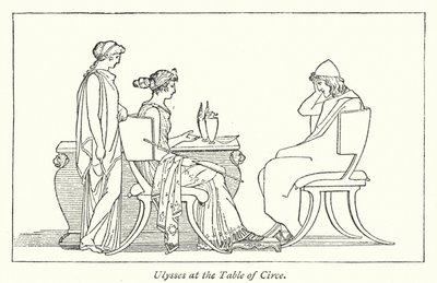 Ulisses przy Stole Kirke (lito) autorstwa English School