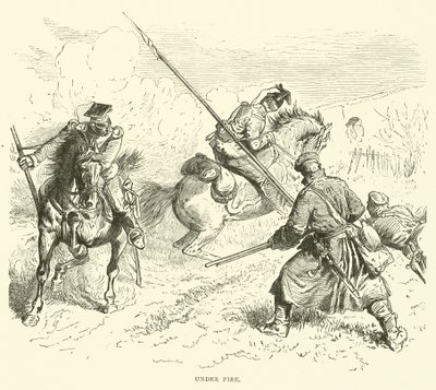 Pod ostrzałem, wrzesień 1870 autorstwa English School