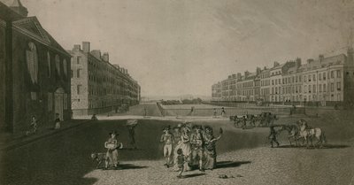 Niezidentyfikowany Plac Londyński autorstwa English School