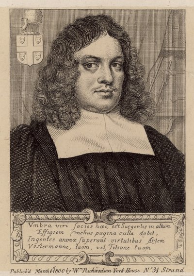 Niezidentyfikowany minister św. Jakuba, Clerkenwell, Londyn, 1665 (Richard Ramjohn?) autorstwa English School