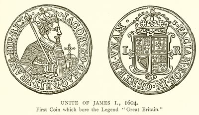 Zjednoczenie Jakuba I, 1604 autorstwa English School
